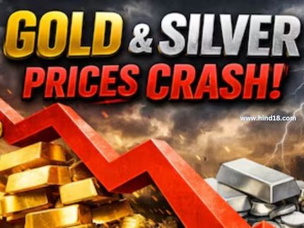 Gold Silver Price Crash Today