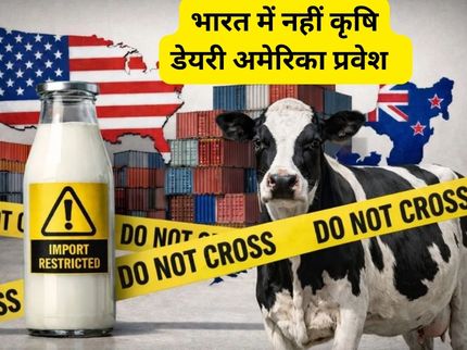 US No Entry Agriculture Dairy India