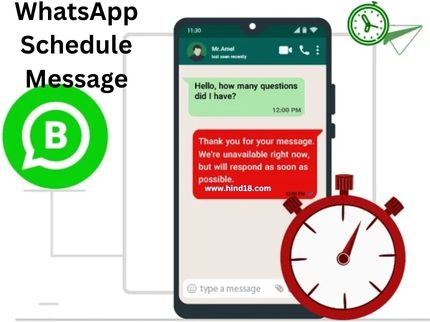 WhatsApp Schedule Message